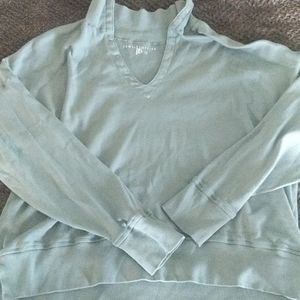 JEWEL TOFFIER V NECK VINTAGE TOP